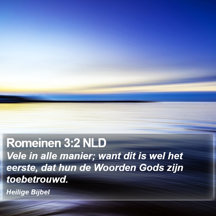 Romeinen 3:2 NLD Bible Study