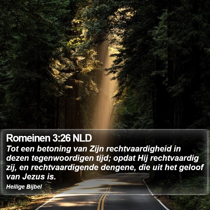Romeinen 3:26 NLD Bible Study