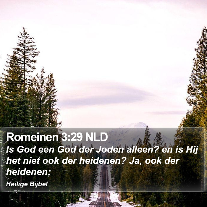 Romeinen 3:29 NLD Bible Study