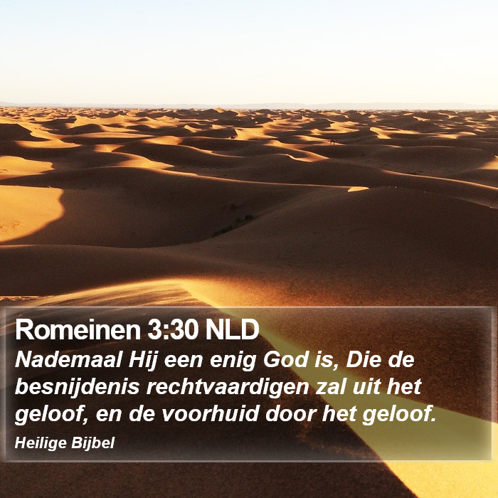 Romeinen 3:30 NLD Bible Study