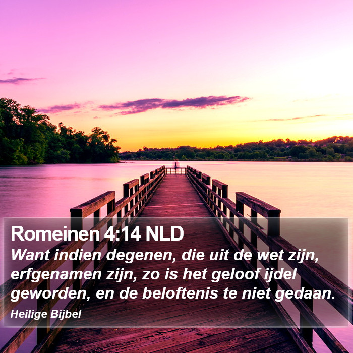 Romeinen 4:14 NLD Bible Study