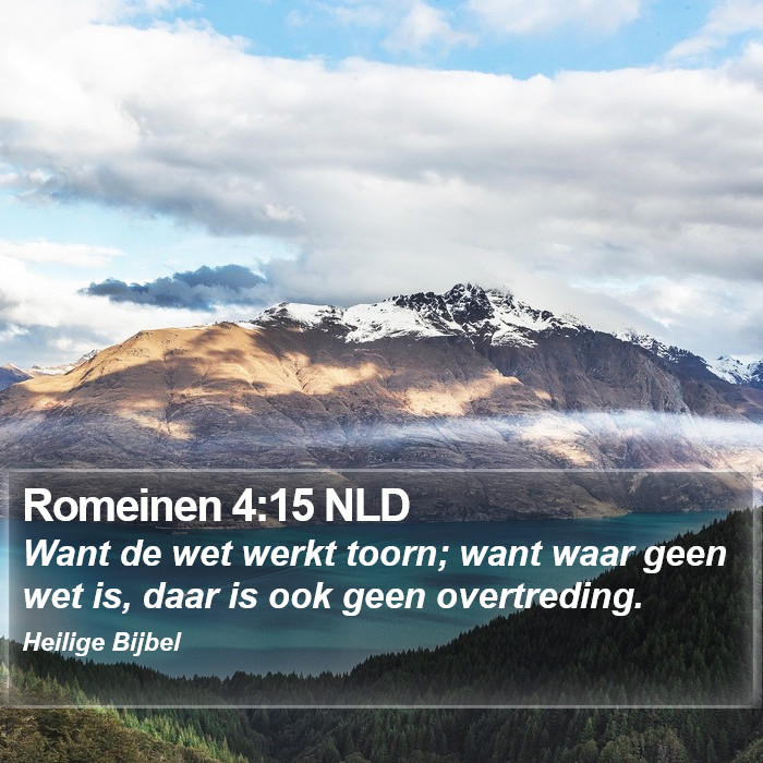 Romeinen 4:15 NLD Bible Study