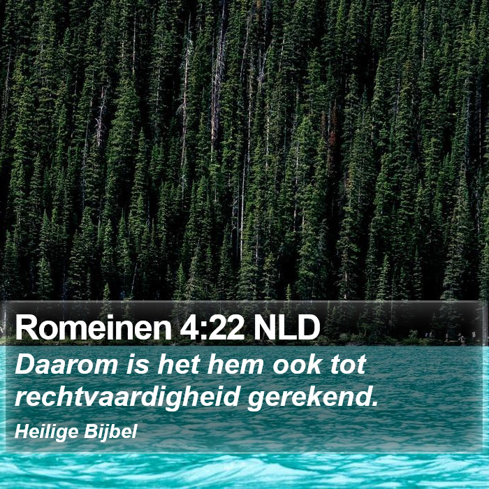 Romeinen 4:22 NLD Bible Study