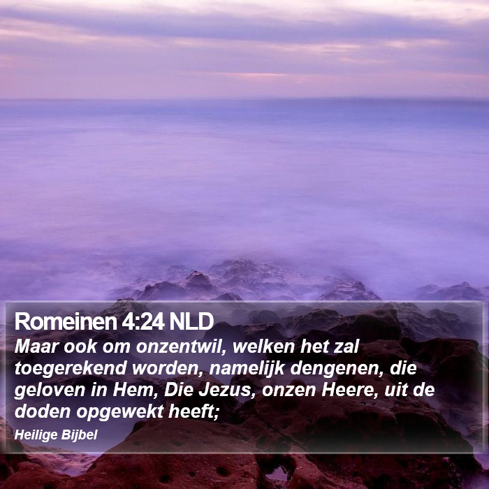 Romeinen 4:24 NLD Bible Study