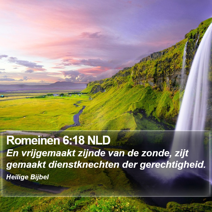 Romeinen 6:18 NLD Bible Study