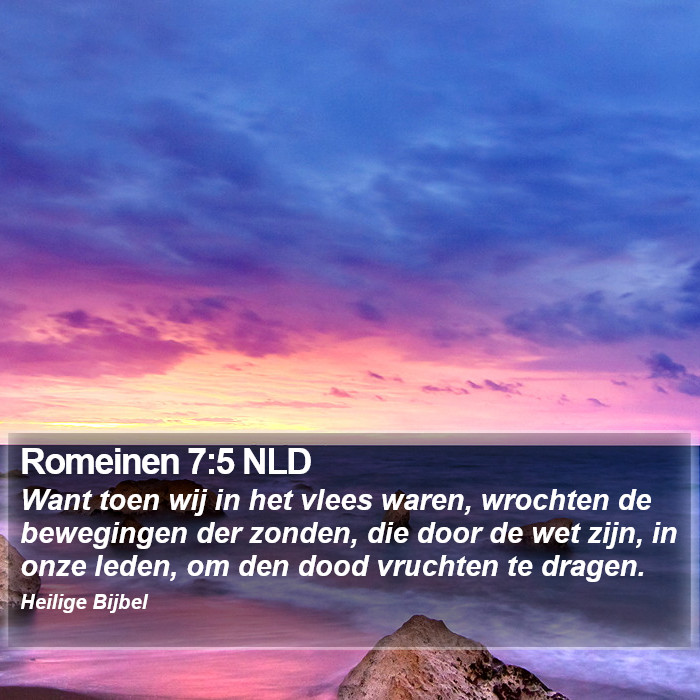 Romeinen 7:5 NLD Bible Study