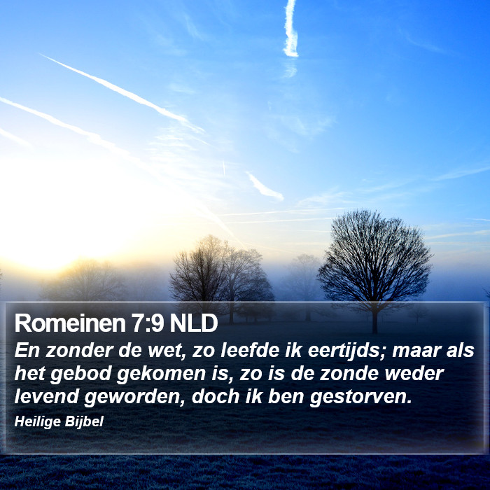 Romeinen 7:9 NLD Bible Study