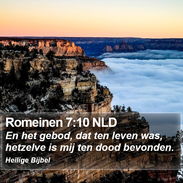 Romeinen 7:10 NLD Bible Study