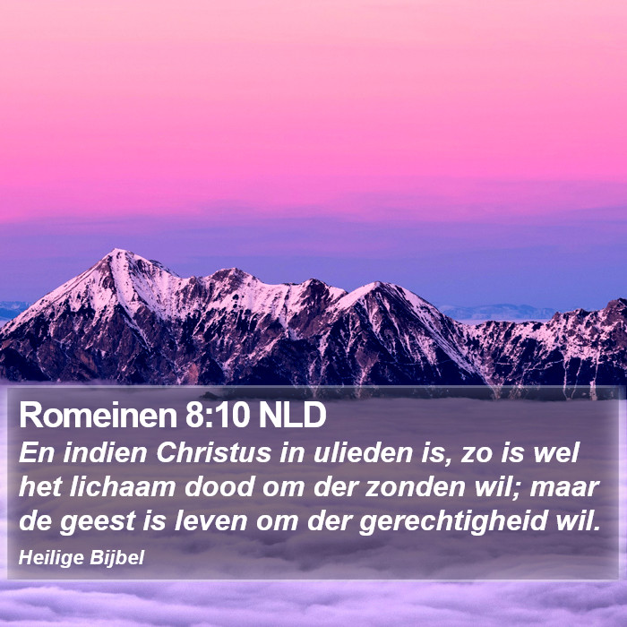 Romeinen 8:10 NLD Bible Study