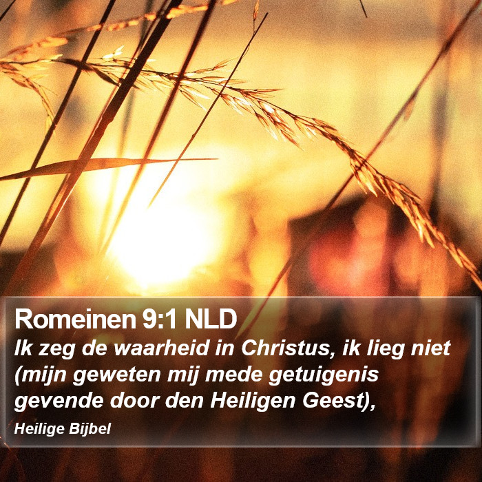 Romeinen 9:1 NLD Bible Study