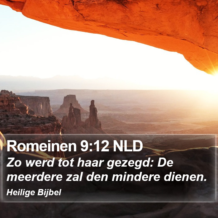 Romeinen 9:12 NLD Bible Study
