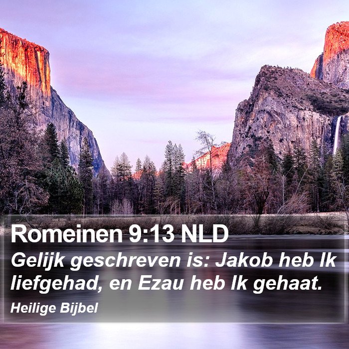 Romeinen 9:13 NLD Bible Study