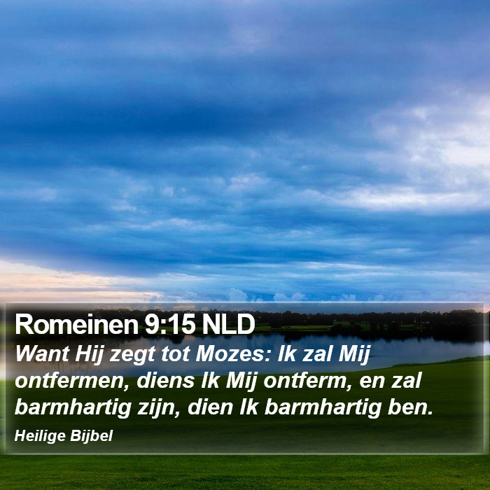 Romeinen 9:15 NLD Bible Study