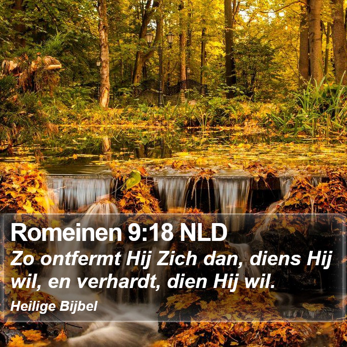 Romeinen 9:18 NLD Bible Study