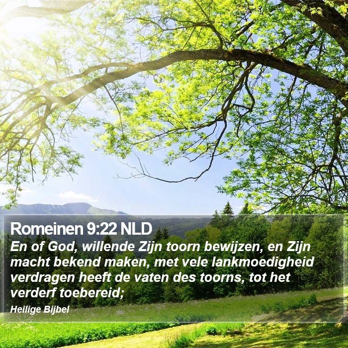 Romeinen 9:22 NLD Bible Study