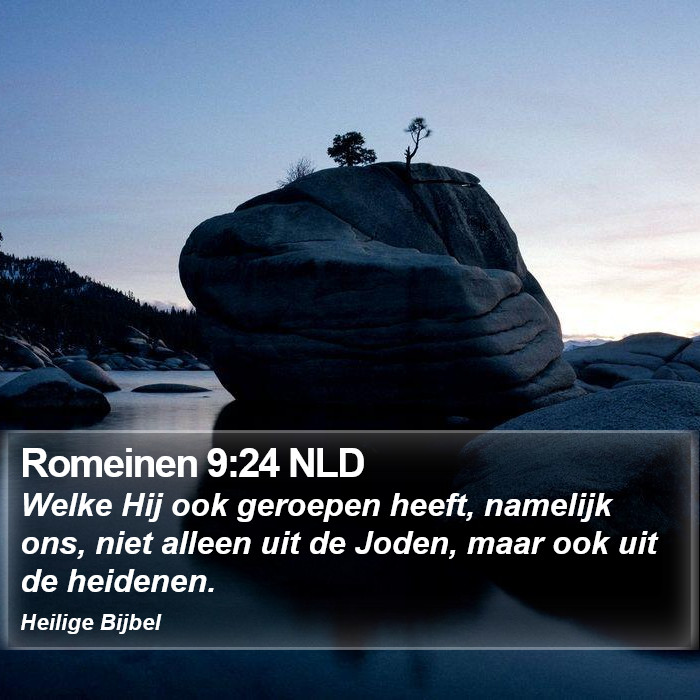 Romeinen 9:24 NLD Bible Study