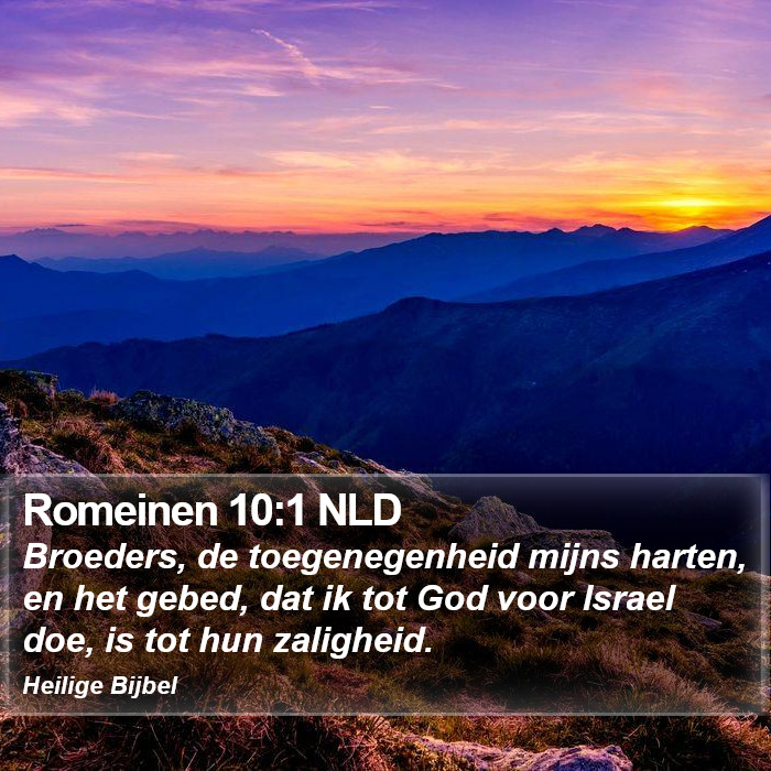 Romeinen 10:1 NLD Bible Study