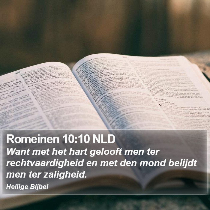 Romeinen 10:10 NLD Bible Study