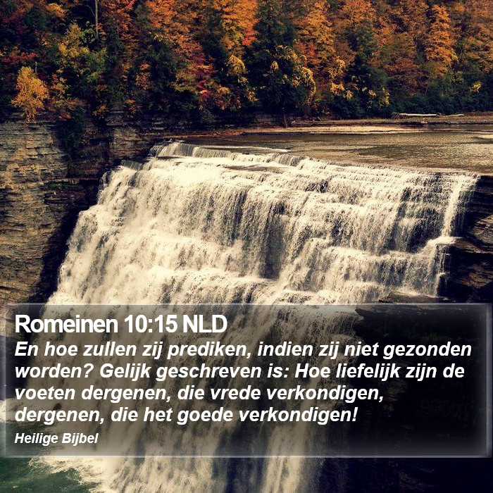Romeinen 10:15 NLD Bible Study