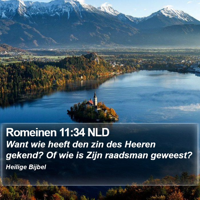 Romeinen 11:34 NLD Bible Study