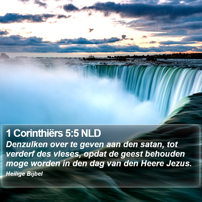 1 Corinthiërs 5:5 NLD Bible Study