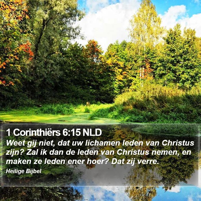1 Corinthiërs 6:15 NLD Bible Study