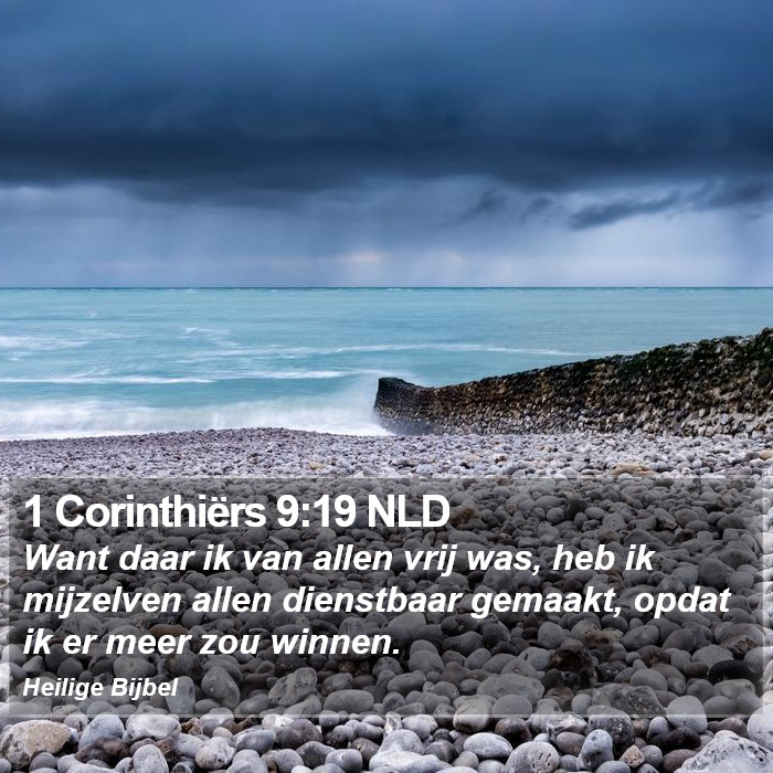 1 Corinthiërs 9:19 NLD Bible Study