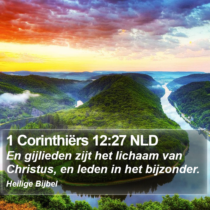 1 Corinthiërs 12:27 NLD Bible Study
