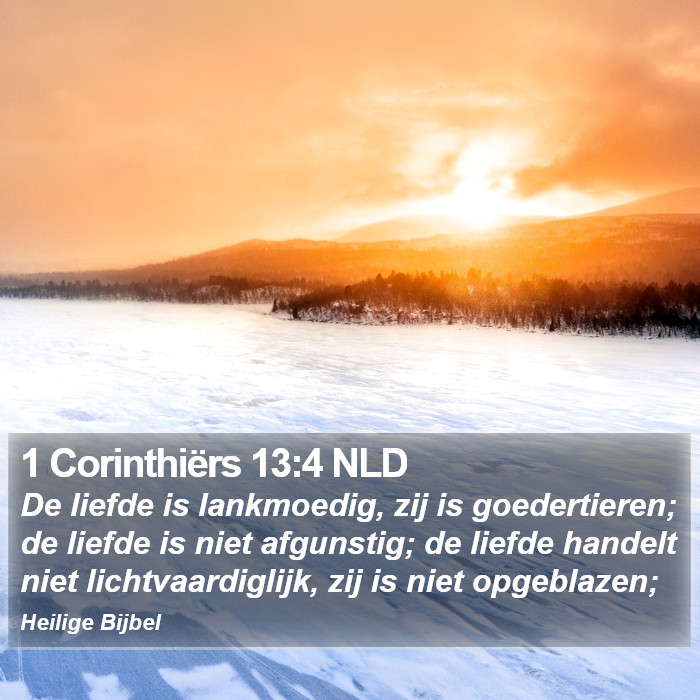 1 Corinthiërs 13:4 NLD Bible Study