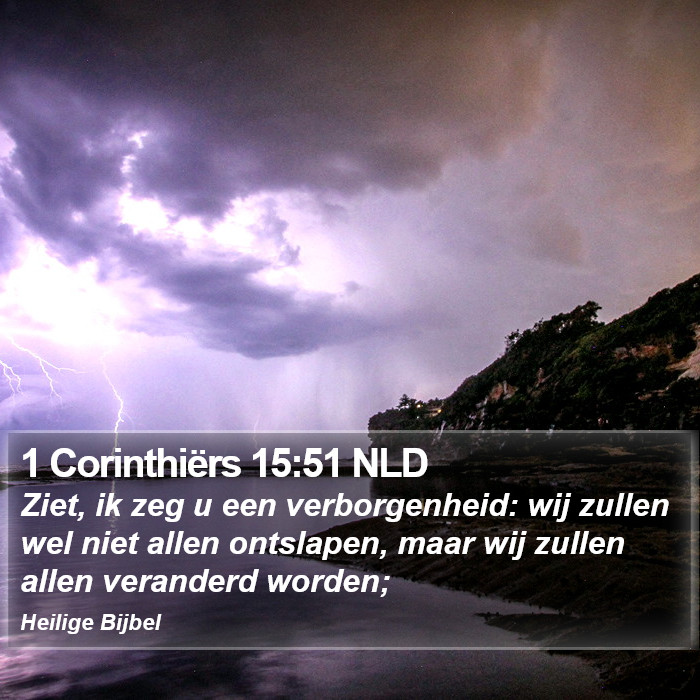 1 Corinthiërs 15:51 NLD Bible Study