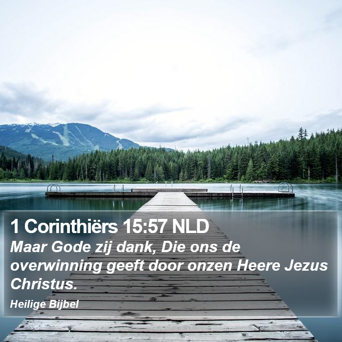 1 Corinthiërs 15:57 NLD Bible Study