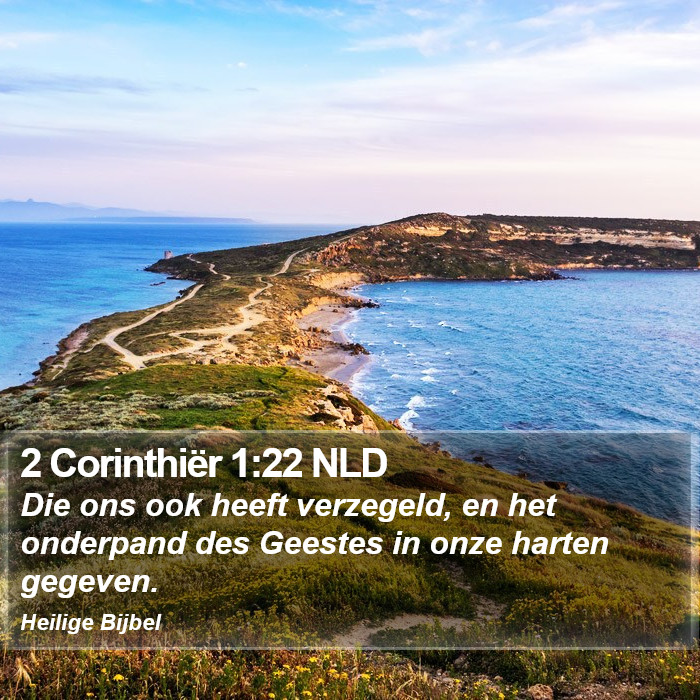 2 Corinthiër 1:22 NLD Bible Study