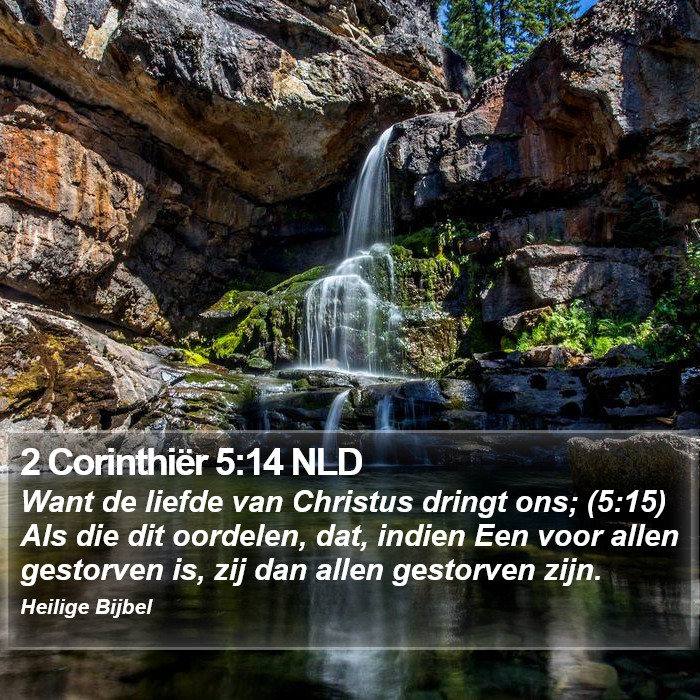 2 Corinthiër 5:14 NLD Bible Study