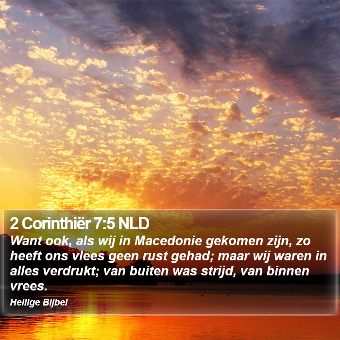 2 Corinthiër 7:5 NLD Bible Study