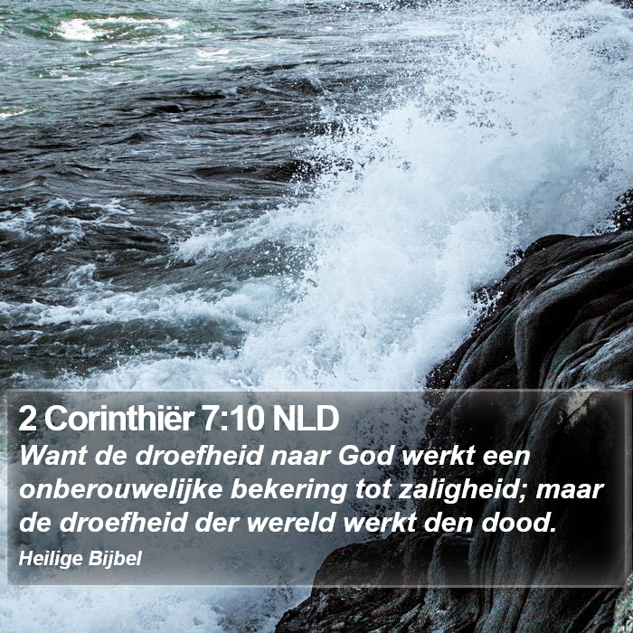 2 Corinthiër 7:10 NLD Bible Study