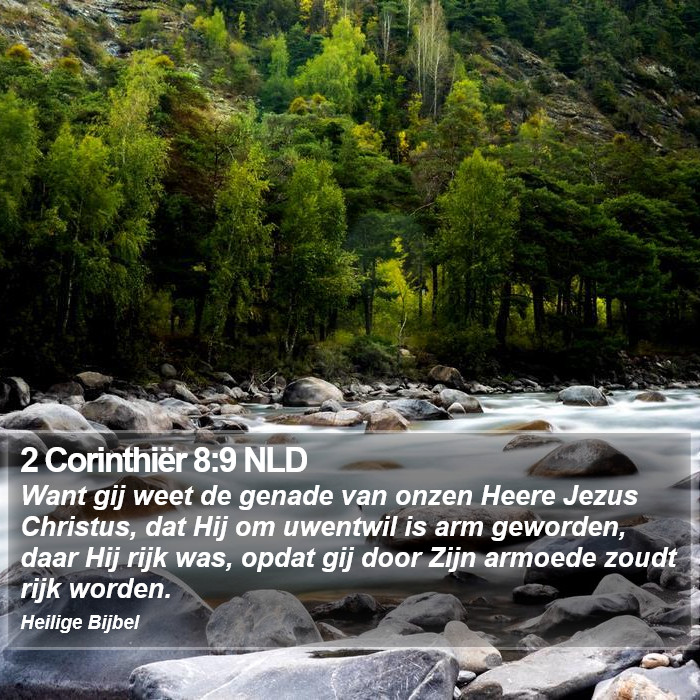 2 Corinthiër 8:9 NLD Bible Study