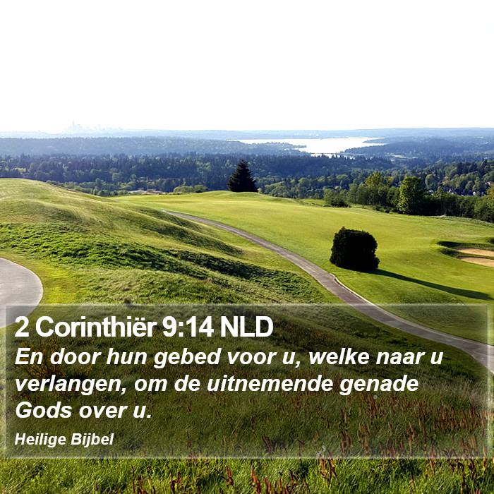 2 Corinthiër 9:14 NLD Bible Study