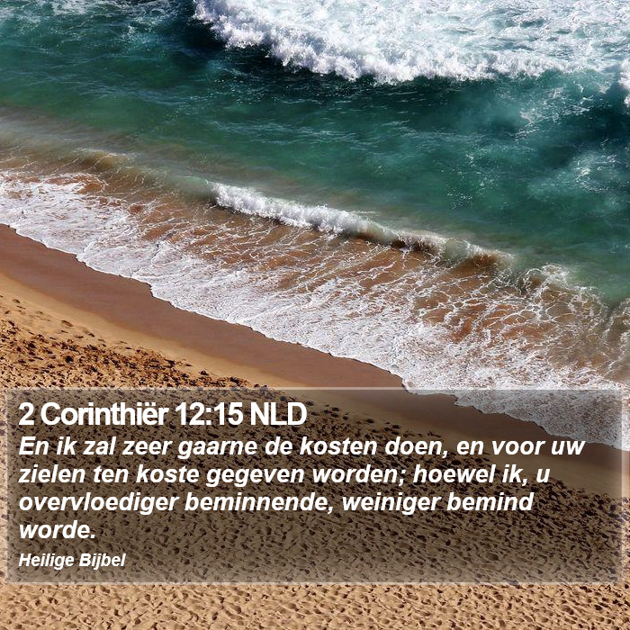 2 Corinthiër 12:15 NLD Bible Study