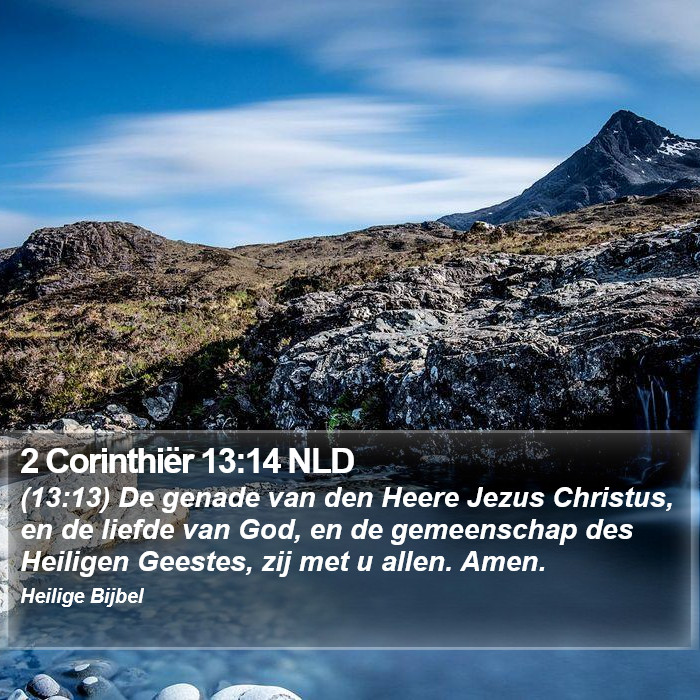 2 Corinthiër 13:14 NLD Bible Study