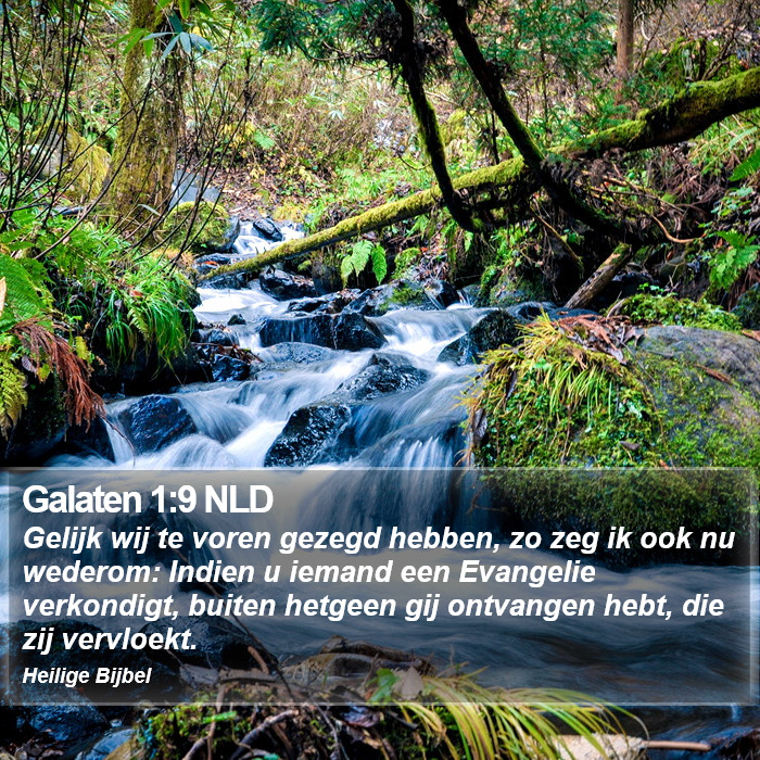 Galaten 1:9 NLD Bible Study
