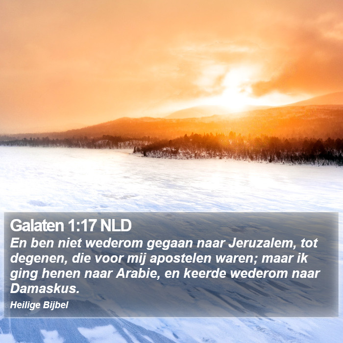 Galaten 1:17 NLD Bible Study