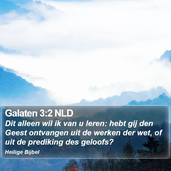 Galaten 3:2 NLD Bible Study