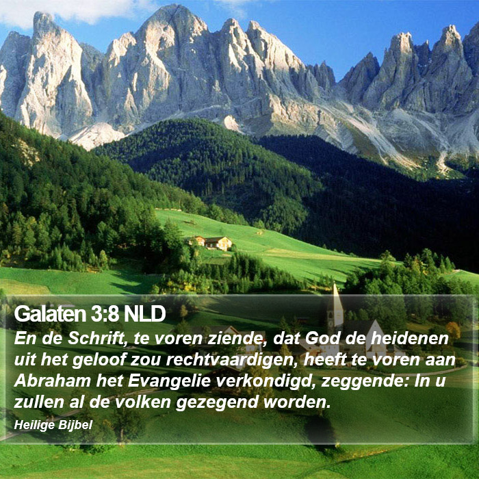 Galaten 3:8 NLD Bible Study