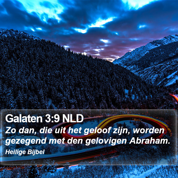 Galaten 3:9 NLD Bible Study