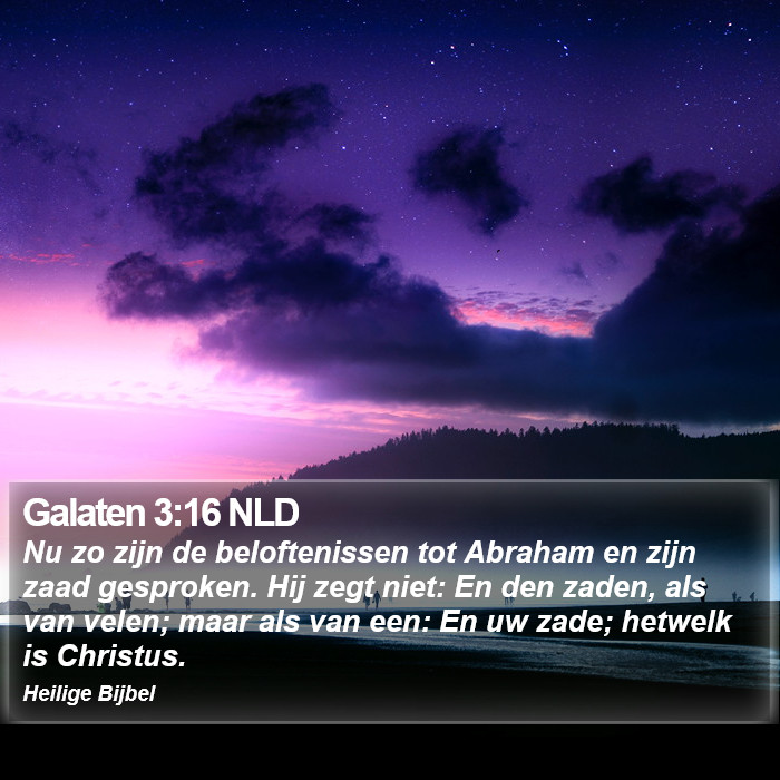 Galaten 3:16 NLD Bible Study