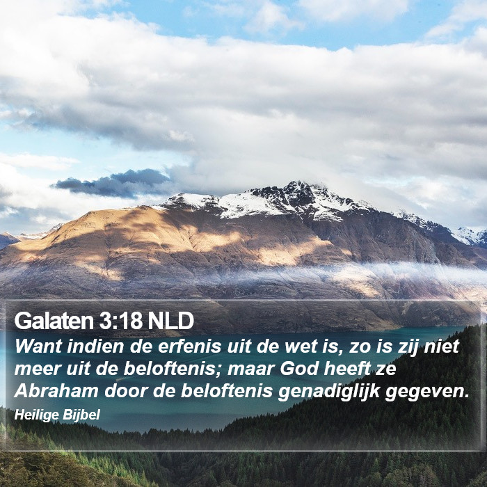 Galaten 3:18 NLD Bible Study