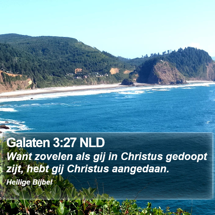 Galaten 3:27 NLD Bible Study