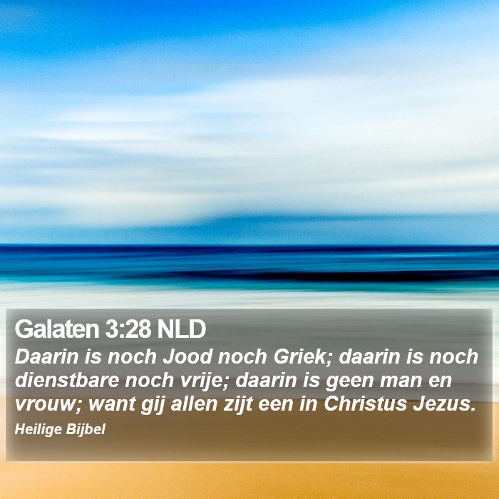 Galaten 3:28 NLD Bible Study