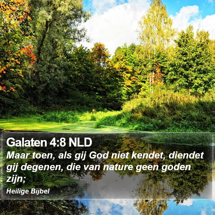 Galaten 4:8 NLD Bible Study