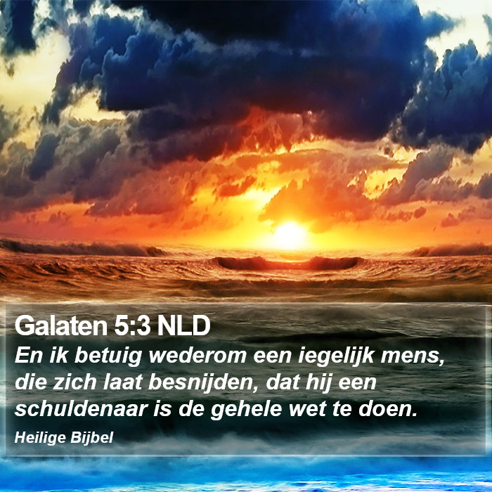 Galaten 5:3 NLD Bible Study